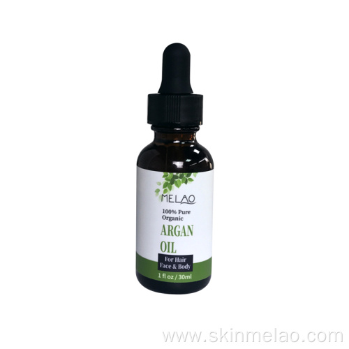 Pure Natural Organic Argan Oil for Hair Treatment